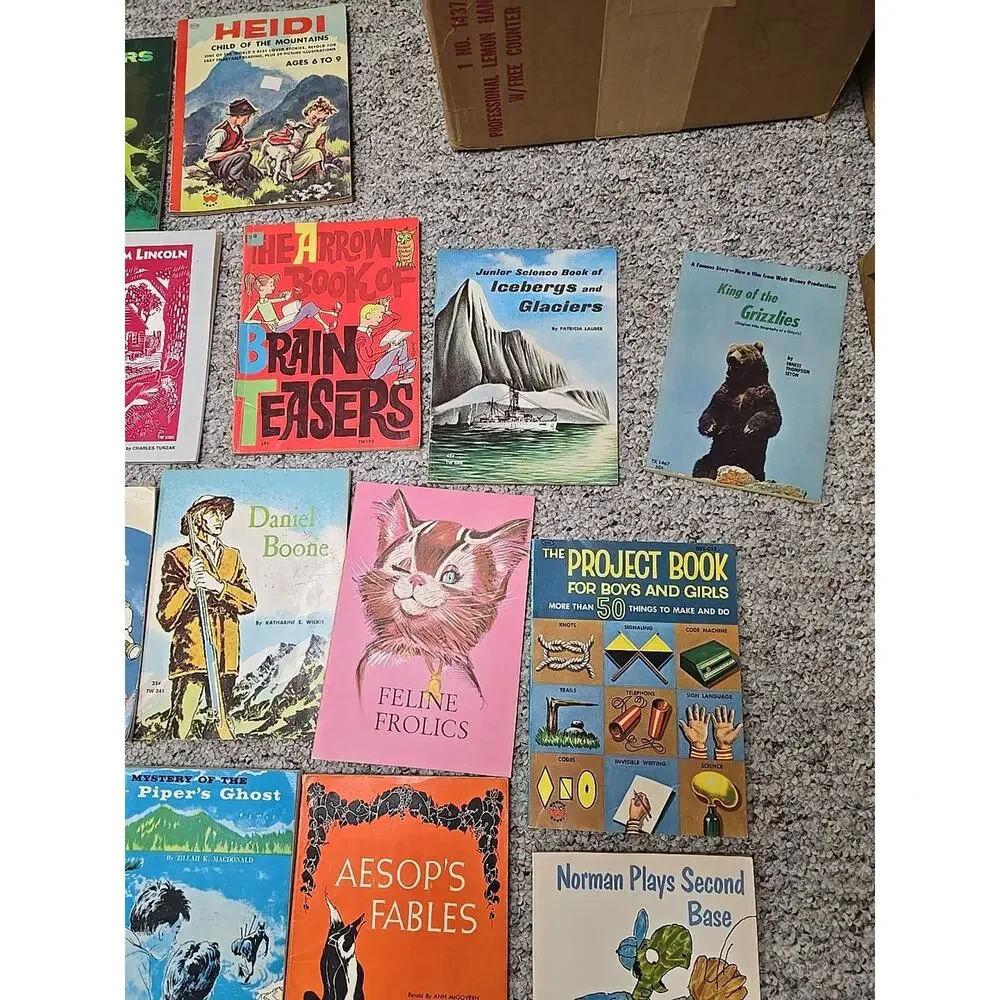 Vtg‎ SBS TX Scholastic & Others PB Books 1960s-90s VTG Variety Of Titles Rare